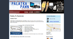 Desktop Screenshot of palatkapawn.com